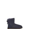 Femme UGG Bottes Classiques | Mini-Bailey Bow Ii Ève Bleu