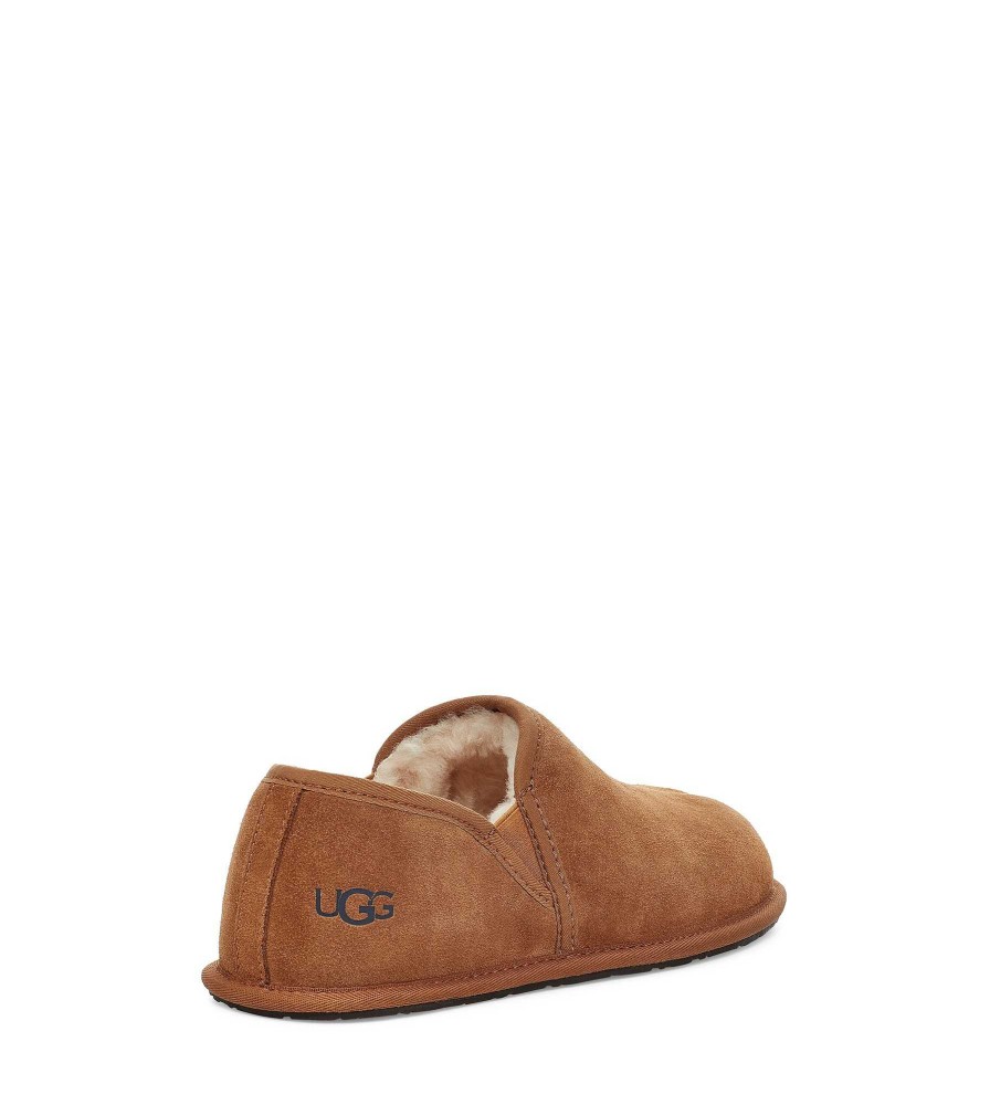 Homme UGG Pantoufles | Éraflure Roméo Ii, Ugg châtaigne