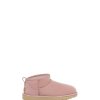 Femme UGG Bottes Classiques | Classique Ultra Mini Gris Rose