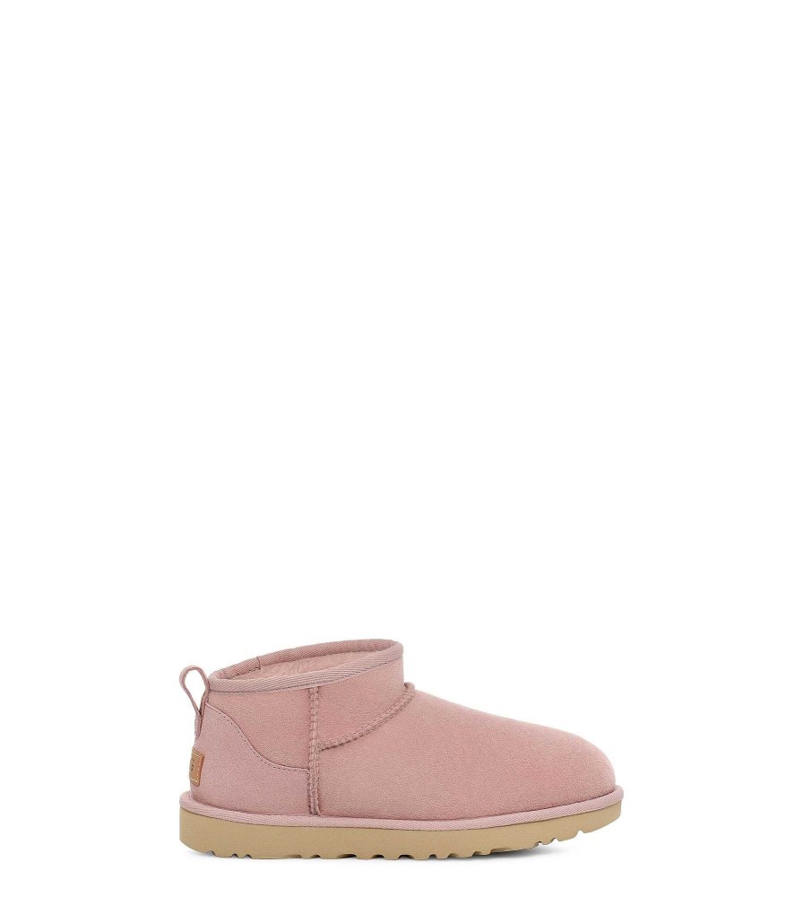 Femme UGG Bottes Classiques | Classique Ultra Mini Gris Rose