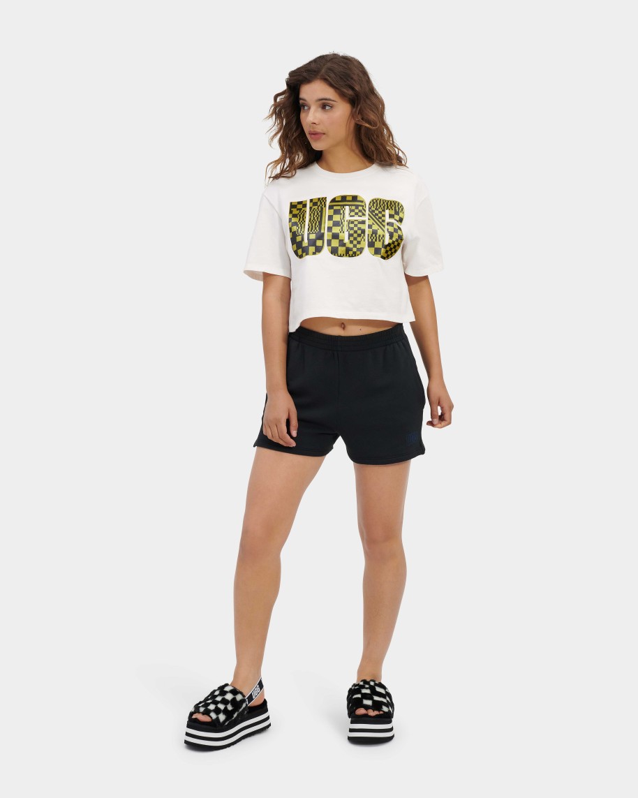 Femme UGG Collection RTW | T-shirt court avec logo Thahlia, Ugg Nimbus