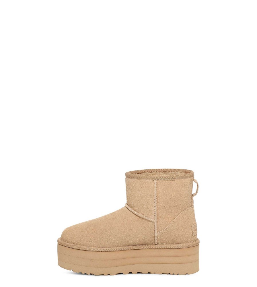 Femme UGG Bottes Classiques | Mini plateforme classique Graine de moutarde