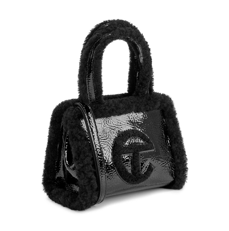 Femme UGG Accessoires | Ugg X Telfar S Shopper froissé Noir