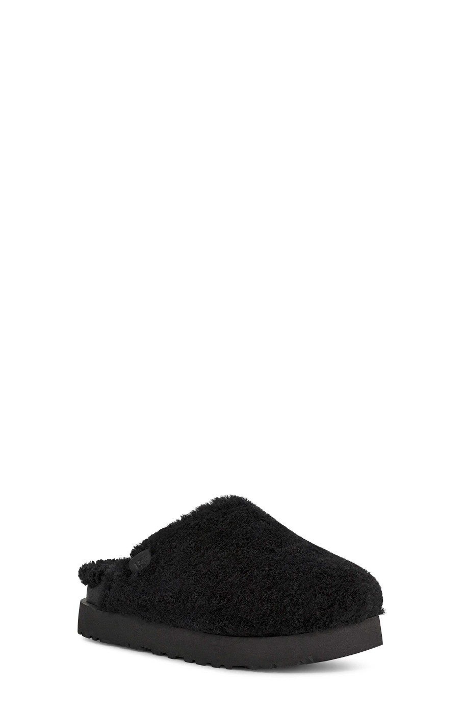 Femme UGG Pantoufles | Glissière de sucre Fuzz, Ugg Noir