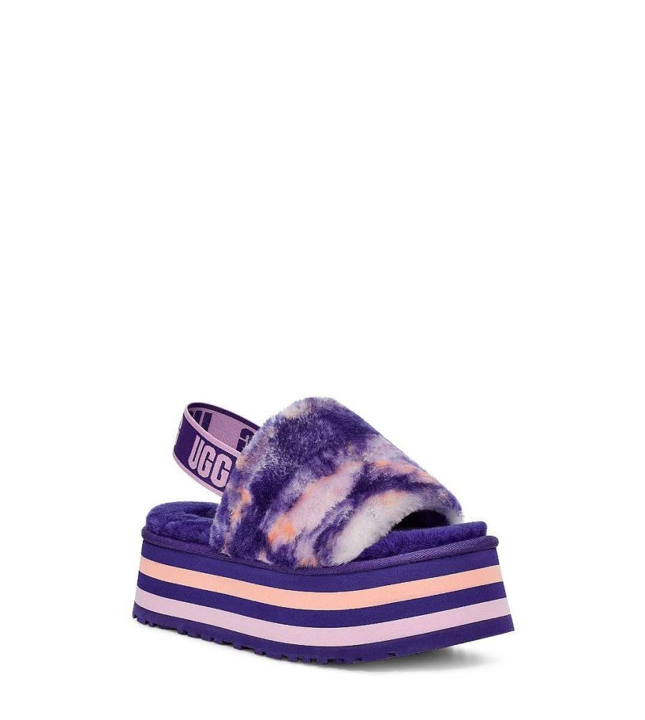 Femme UGG Pantoufles | Toboggan en marbre disco, Ugg Nuit violette