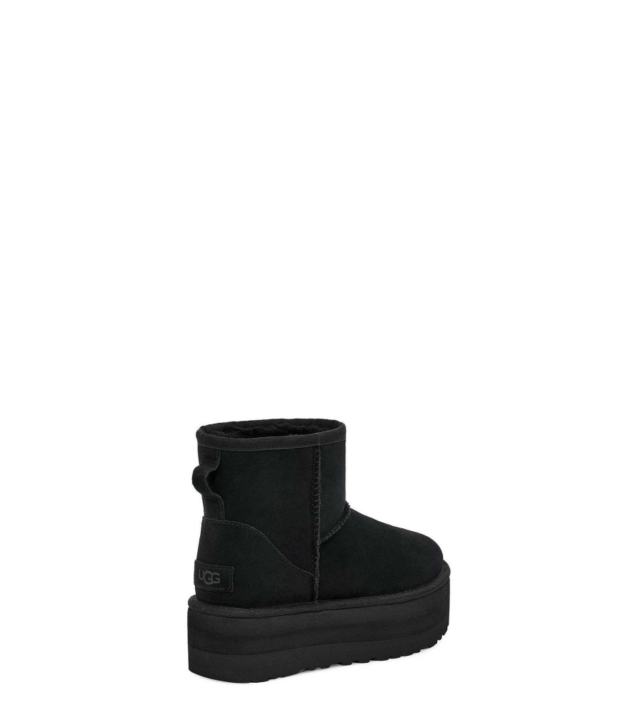 Femme UGG Bottes Classiques | Mini plateforme classique Noir