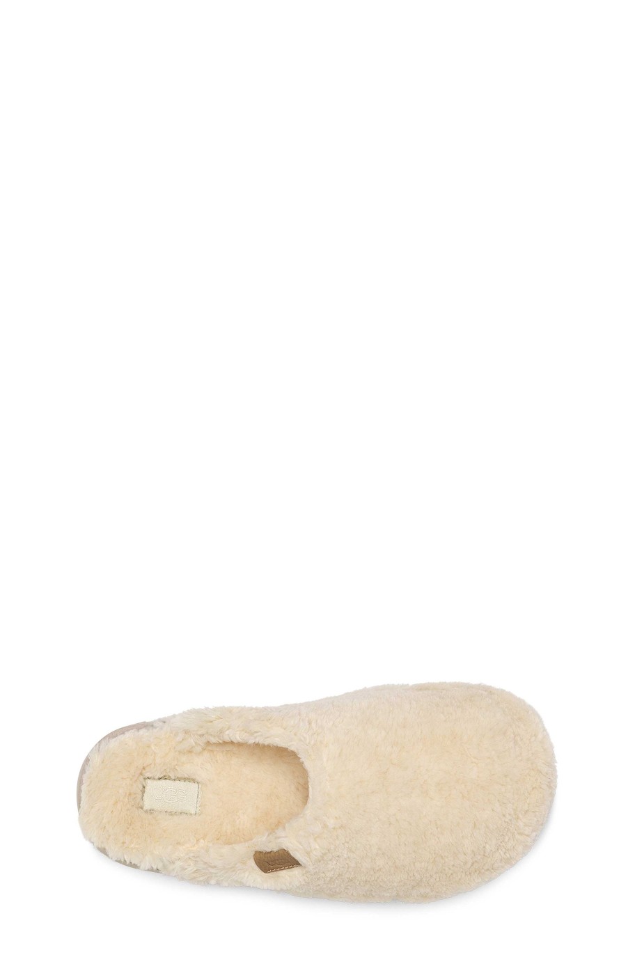 Femme UGG Pantoufles | Glissière de sucre Fuzz, Ugg Naturel