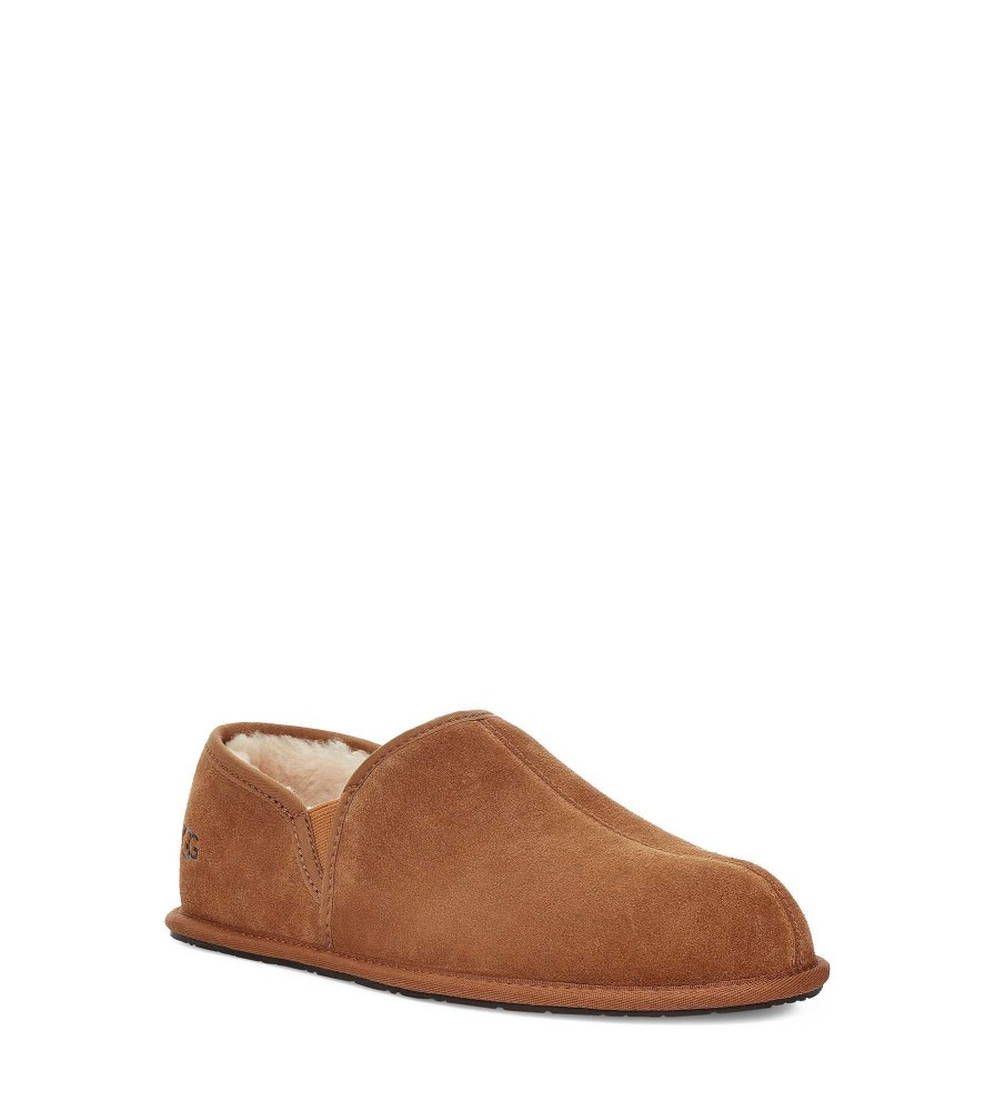 Homme UGG Pantoufles | Éraflure Roméo Ii, Ugg châtaigne