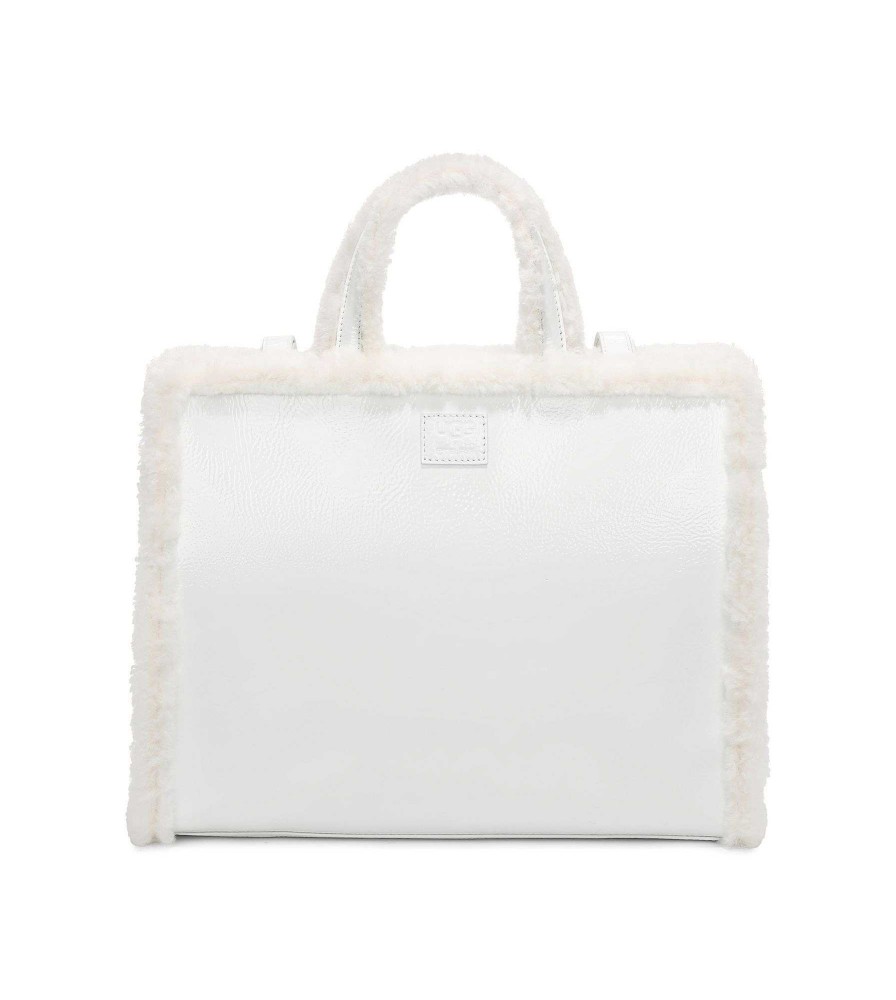 Femme UGG Accessoires | Ugg X Telfar M Shopper froissé Blanc