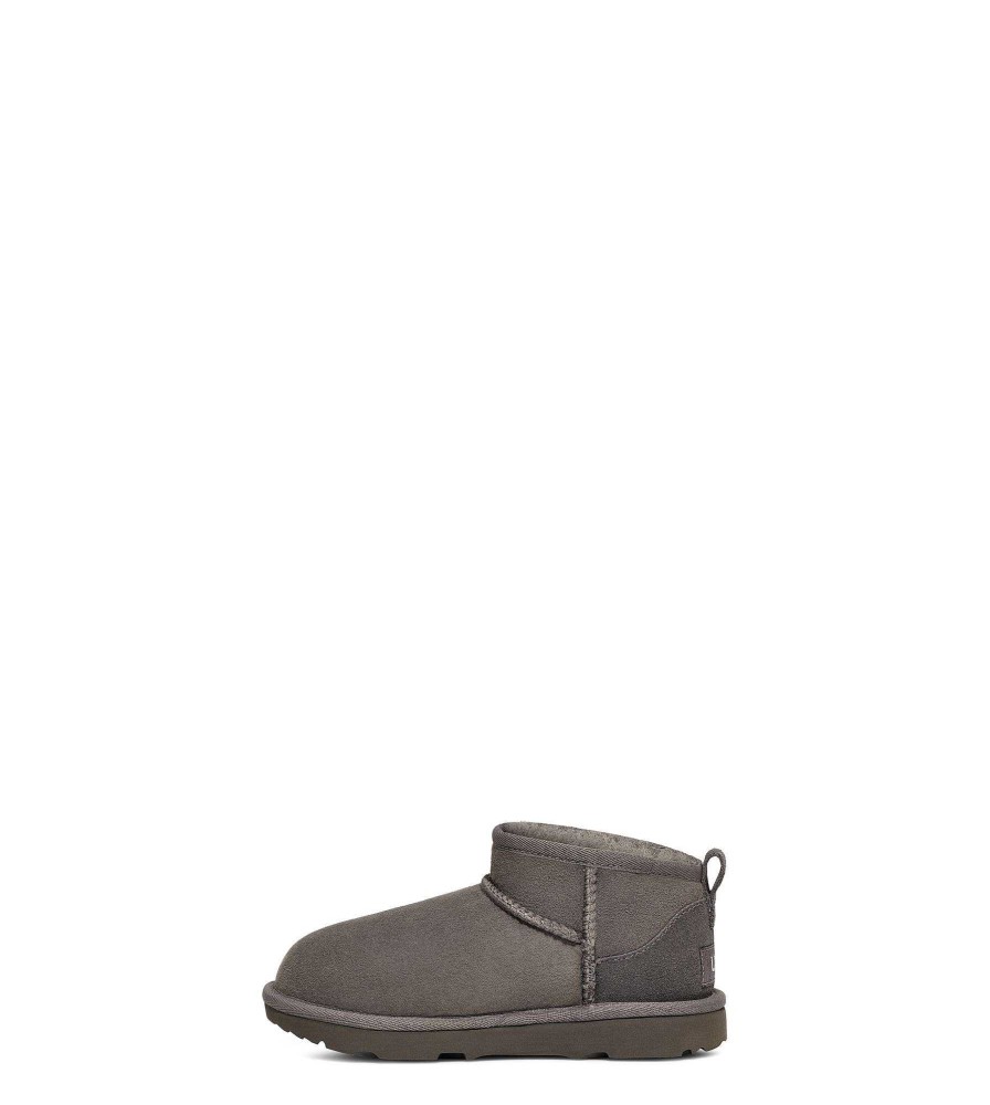 Enfant UGG Bottes | Classique Ultra Mini Gris