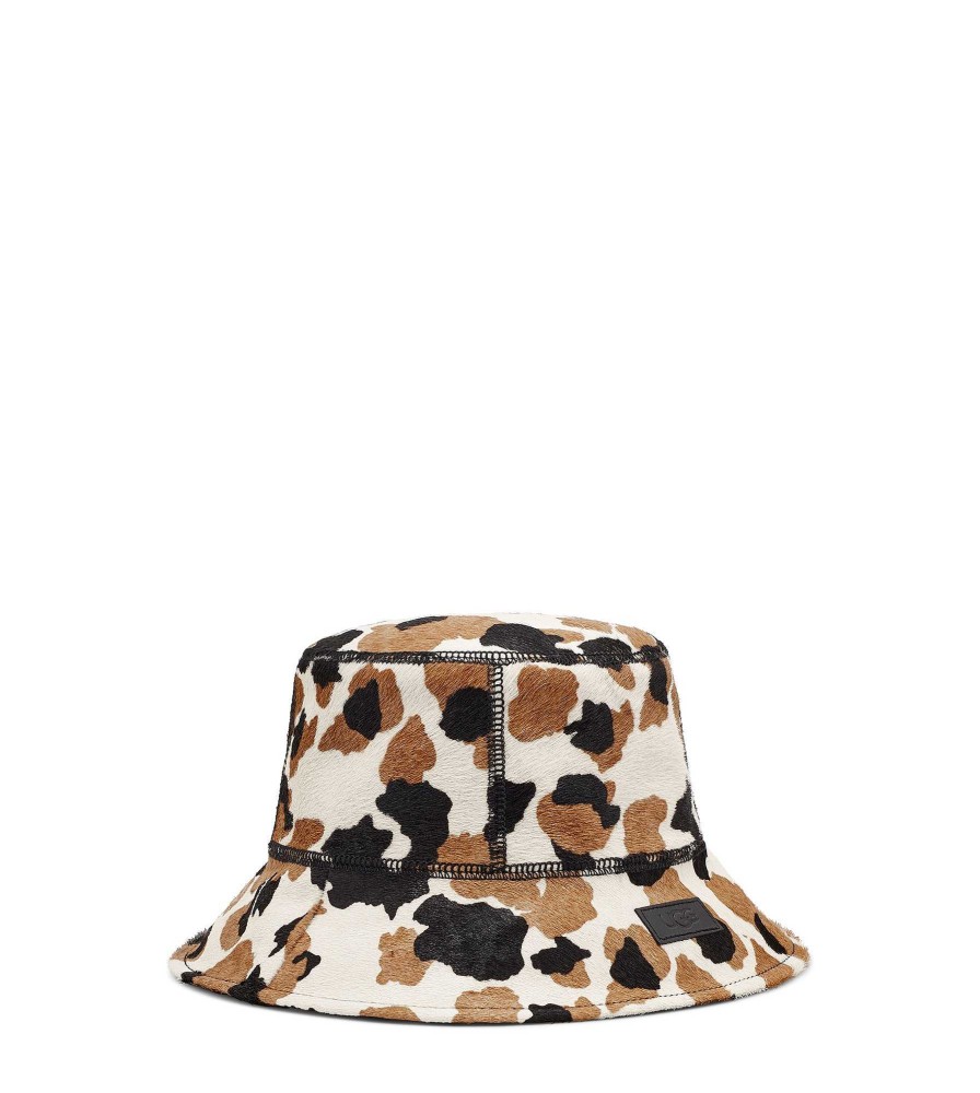 Femme UGG Accessoires | Buckehat imprimé en poil de veau Vache alezan