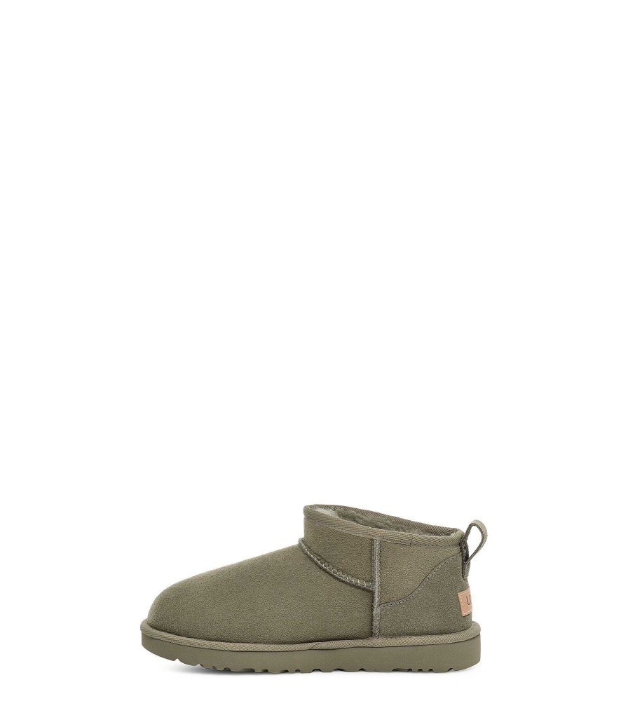 Femme UGG Bottes Classiques | Classique Ultra Mini Vert mousse