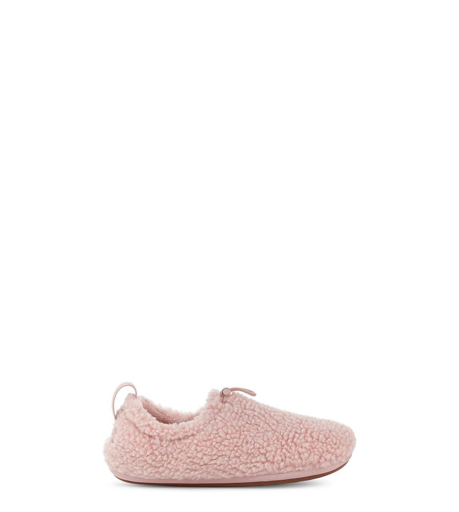 Femme UGG Pantoufles | Pantoufle en peluche Gris Rose