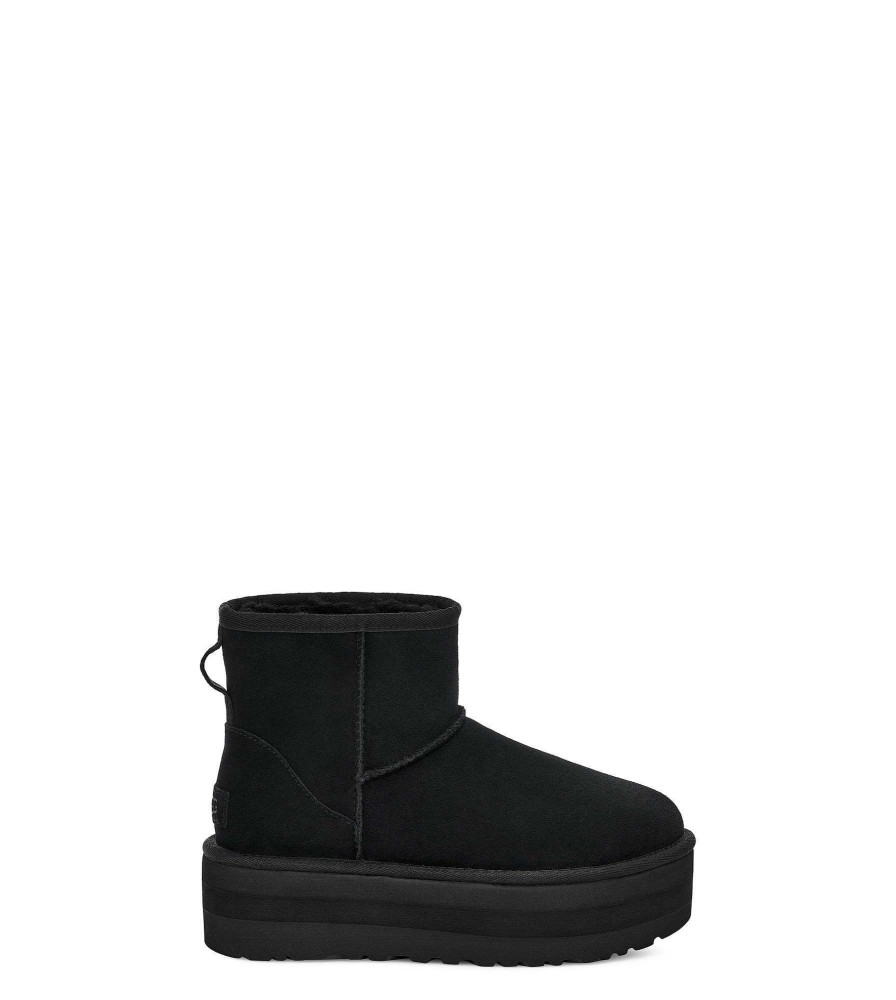 Femme UGG Bottes Classiques | Mini plateforme classique Noir