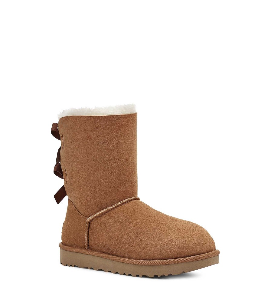 Femme UGG Bottes Classiques | Bailey Bow II, Ugg châtaigne