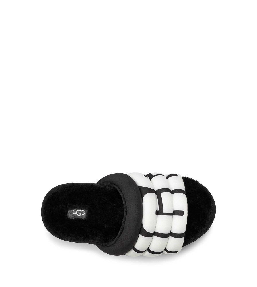 Femme UGG Sandales et Claquettes | Logo Maxi Slide Noir